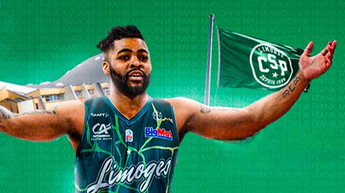 Basket : Franck Mason III meneur du Limoges CSP