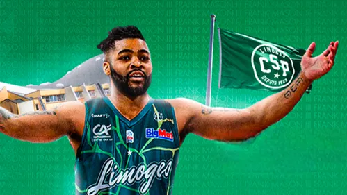 Basket : Franck Mason III meneur du Limoges CSP