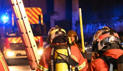 Un incendie en centre-ville de Limoges