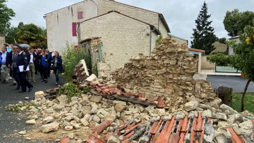 Séisme : plus de 150 millions d'euros de dégâts