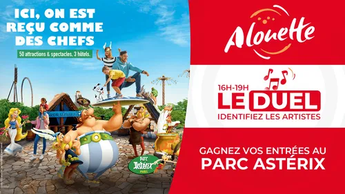 Le Duel - Gagnez vos 4 entrées pour le Parc Astérix !