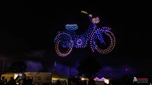 Loire-Atlantique : 1 000 drones vont illuminer le ciel de Clisson