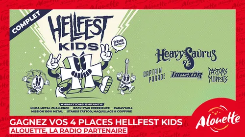 Gagnez vos places pour le Hellfest Kids !