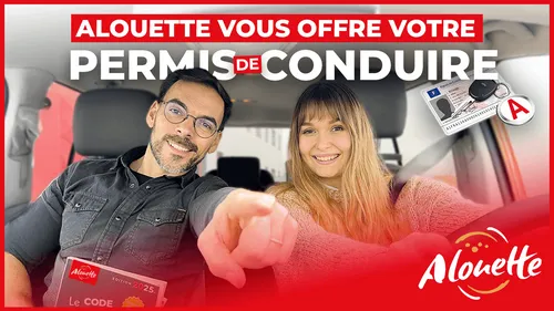 Alouette vous offre votre permis de conduire !