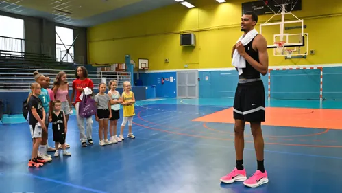 Quand Wemby vient à Brive pour se remettre en forme