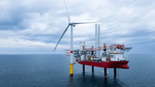 Vendée : les premiers mégawatts du parc éolien en mer