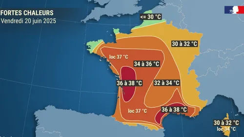 Météo : Le grand Ouest en vigilance orange canicule