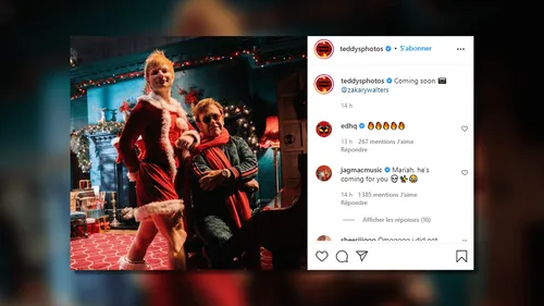 Ed Sheeran et Elton John préparent Noël !