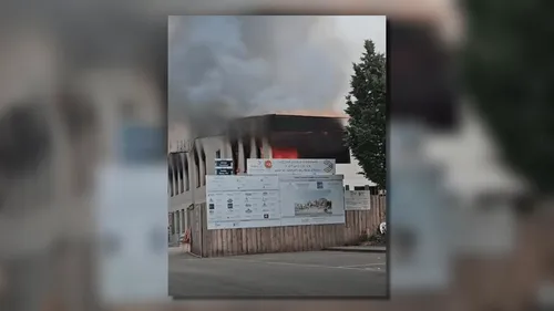 Maine-et-Loire : important incendie dans les locaux de la mairie de...