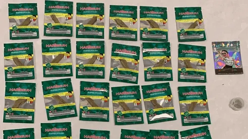 Du cannabis saisi sous forme de sachets de bonbons « Haribeuh »...