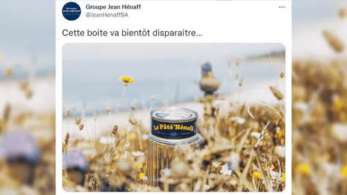La mythique boîte de pâté Hénaff change de design