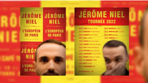 Le premier spectacle de Jérôme Niel ce dimanche à Angers