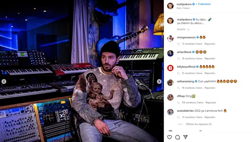 M. Pokora annonce son retour en studio !