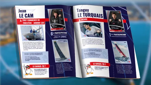 Collectionner des stickers Panini du Vendée Globe, c'est possible !