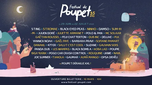 Festival de Poupet : déjà 14 000 festivaliers ont pris leurs billets !