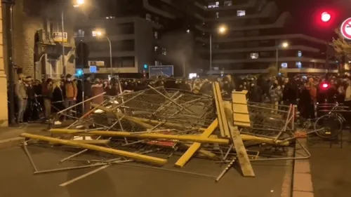 Présidentielle : incidents à Rennes et Lyon après l'annonce des...
