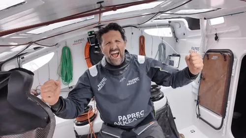 À quelques mois du Vendée Globe, le skipper Yoann Richomme se...