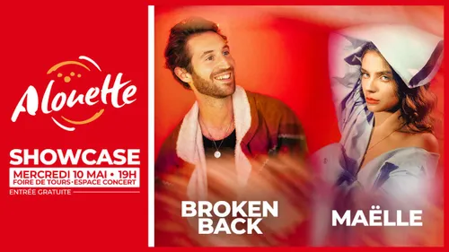 Foire de Tours : Maëlle et Broken Back en showcase Alouette !