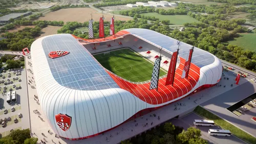 Foot : 106 millions d'euros pour le futur stade de Brest