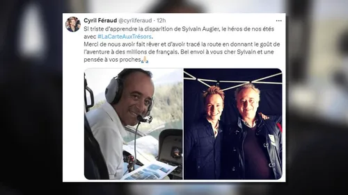 Le monde de la télé pleure la mort de Sylvain Augier, célèbre...