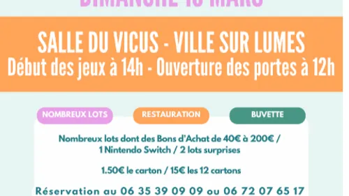 SUPER LOTO - VILLE SUR LUMES