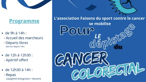 MARS BLEU - LUTTE CONTRE LE CANCER COLORECTAL 