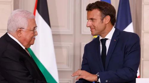 EMMANUEL MACRON POURRAIT RECONNAÎTRE L'ÉTAT PALESTINIEN EN JUIN