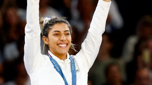  Shirine Boukli a remporté la première médaille tricolore  !