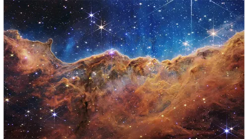 IMAGE EPOUSTOUFLANTE DU TELESCOPE SPATIAL  James Webb de la NASA