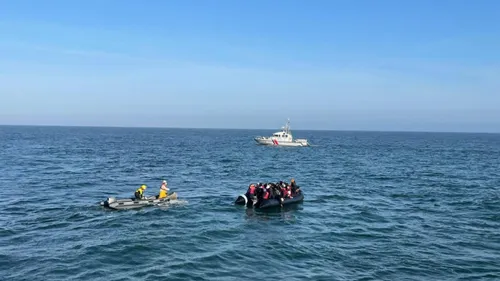 Plus de 100 migrants secourus en mer dans la Manche le jour de Noël
