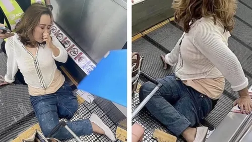 Une femme amputée après s'être coincée la jambe dans un tapis...