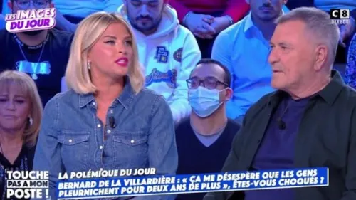 TPMP : Kelly Vedovelli explose en direct « Une grosse phrase de...