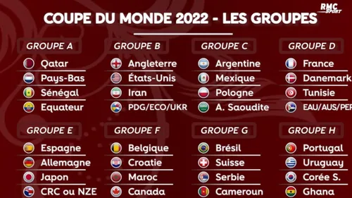Coupe du Monde 2022 : Le calendrier complet des diffusions