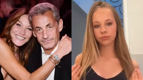 Giulia Sarkozy la fille de Carla Bruni et Nicolas Sarkozy conquiert...