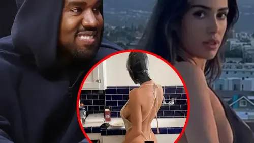 Bianca Censori, la femme de Kanye West apparait encore dans une...