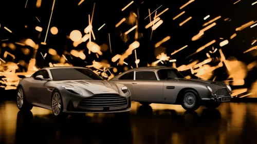 James Bond et Aston Martin : La DB12 Goldfinger à découvrir