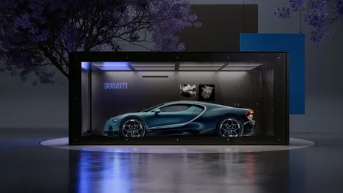 Quand Bugatti et Fahrengold réinventent l’exposition automobile