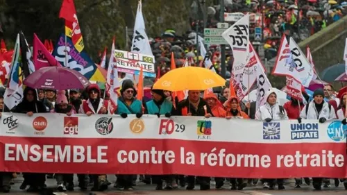 Grève massive contre la réforme des retraites : le gouvernement...