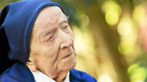 Sœur André : âgé de 118 ans, la doyenne de l'humanité est décès