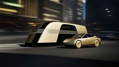 Elon Musk dévoile de nouveaux véhicules autonomes futuristes.