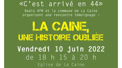 Rencontre témoignage sur le thème « La Caine, une histoire oubliée