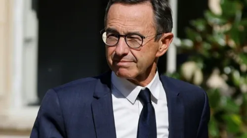 Bruno Retailleau est devenu hier le président du parti Les...