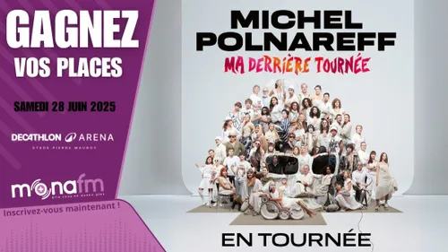 Gagnez vos places pour Michel Polnareff au stade Pierre Mauroy 