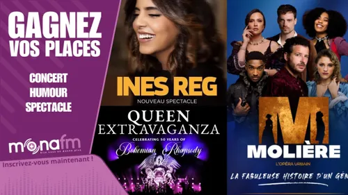 Gagnez vos places de concerts ou spectacles