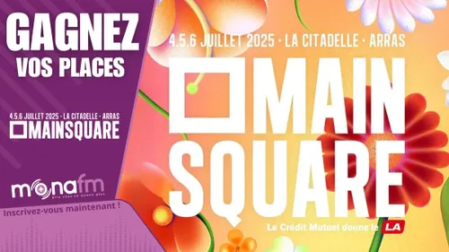 Gagnez vos places pour le Main Square Festival 2025