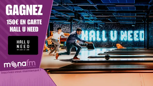 Gagnez des cartes HALL U NEED créditées de 150€