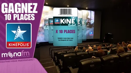  Gagnez 10 places pour le Kinepolis Lomme