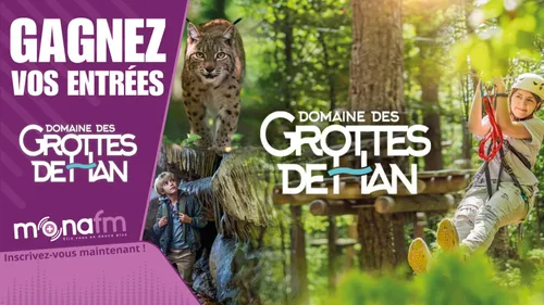 Gagnez vos entrées pour le Domaine des Grottes de Han