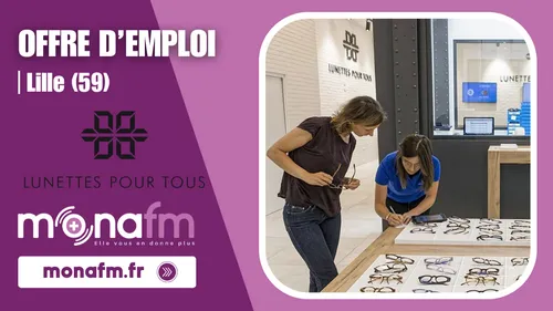 Lunettes Pour Tous à Lille recrute un(e) conseiller(e) de vente en CDI