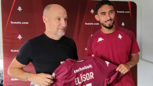 FC Metz : Simon Elisor a été présenté à la presse